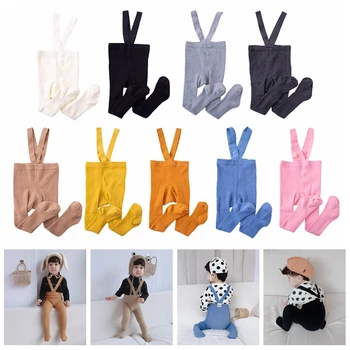 

0-4 Years Fashion Baby Boys Girls Tights Casual Cotton Warm Tight Autumn Spring Kids Infant Children Tights Strap Stockings