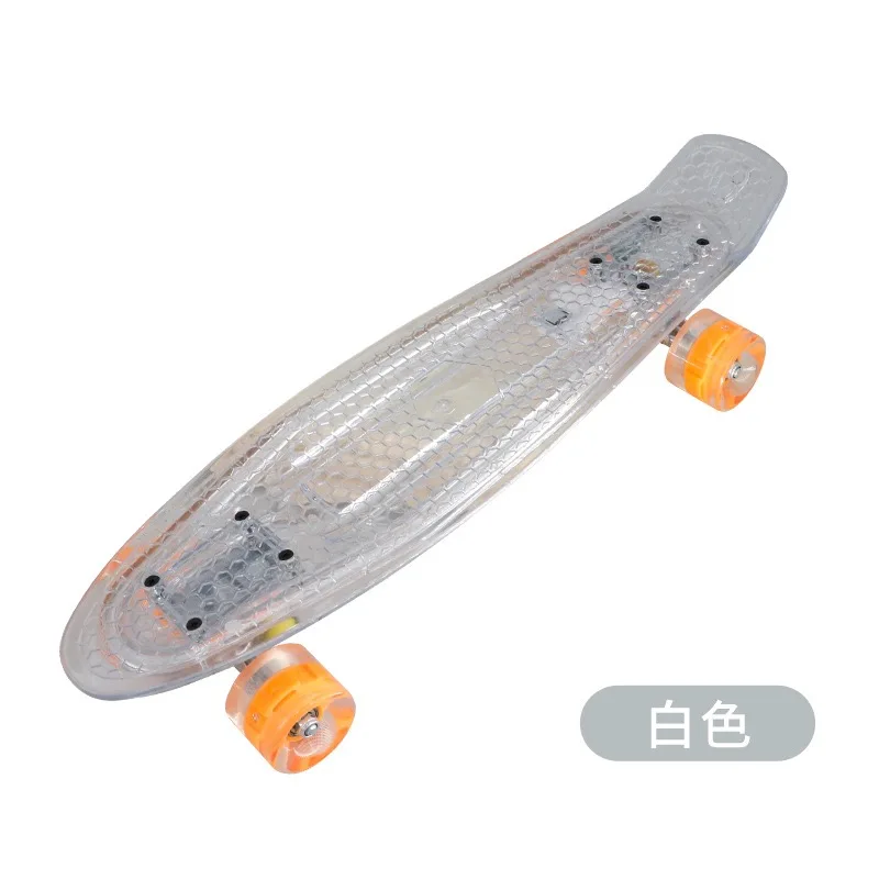 Skateboard Completo CRUISER COMPLETO boards principiante FLASH LED RUOTE BAMBINI Board 