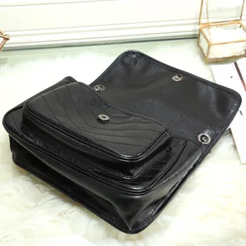 

Women's Fashion Luxurious Design Handbag Retro Plaid Chain Crossbody Bag Shoulder Bag Messenger bag Office Daily Genuine Leather