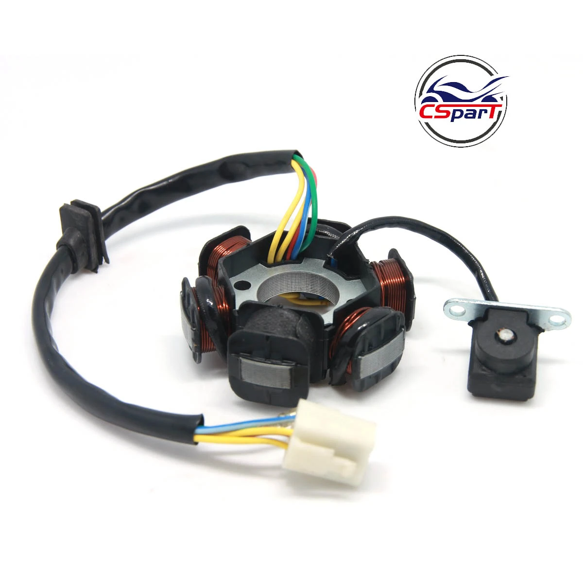 Magneto Stator 6 Kutuplu Bobin 5 Telli 50cc 70cc 90cc 110cc 125cc Lifan Zongshen Loncin Xmotos Apollo Kir Arazi Motosikleti Atv Quad Parcalari Quad Parts Atv Quad Partsatv Quad Aliexpress