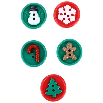 

50 PCS Resin Button Flat Bottom Decorative Buttons Sewing Accessories for Sewing Overcoat