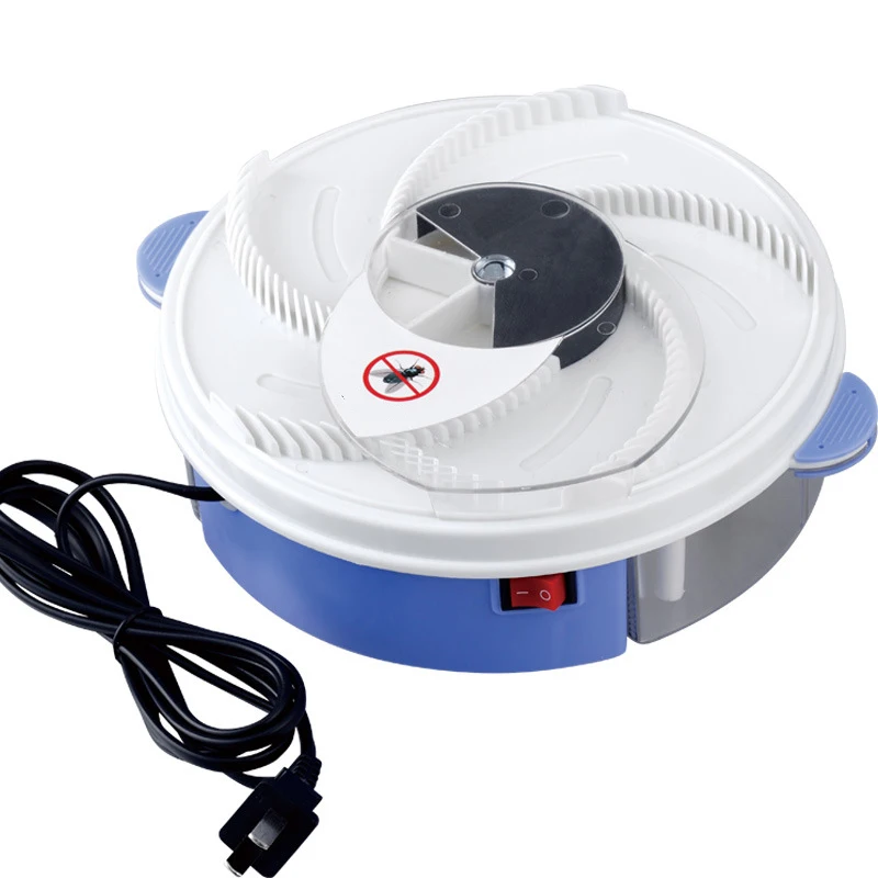 

Electric Home Effective Fly Trap Device Trapping Food With Rotating Plate Set