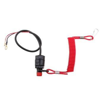 

ATV Quad Boat Outboard Engine Motor Lanyard Kill Stop Switch
