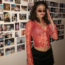 Special Offers Leopard Print Top Women Stylish Y2K V Neck Short Cardigan Streetwear Autumn Fashion Long Sleeve Buttons Top Clothing for Women Special Offers Leopard Print Top Women Stylish Y2K V Neck Short Cardigan Streetwear Autumn Fashion Long Sleeve Buttons Top Clothing for Women