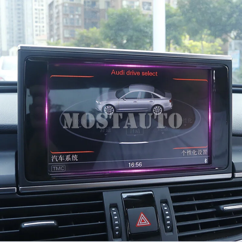 

Для Audi A6 A7 S6 S7 закаленное Стекло GPS навигации Экран протектор 2012-2018 1 шт. автомобильные аксессуары интерьера автомобиля Декор уравновешивание автомобиля
