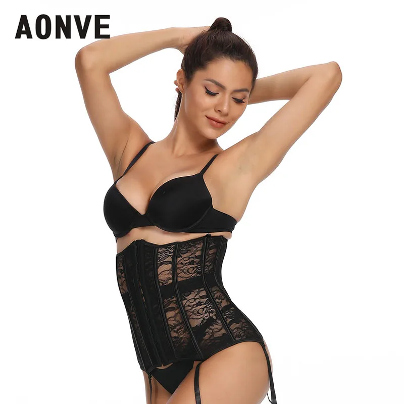 Corset Sexy Gothic Clothing Underbust Bustiers Lace Slimming Sheath Corsage Modeling Strap Waist Bodice for Women Plus Size body shaper,waist trainer,corset bustier top,waist corset,lace lingerie,lace corset
