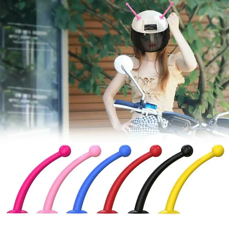 Motorcycle Helmet Decorative Accessories Antenna Baby Sucker Tentacles Horns