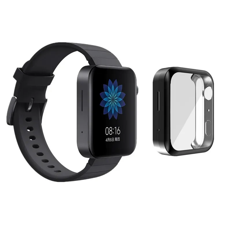 Чехол для часов для Xiaomi/Huami Amazfit Bip с покрытием TPU включительно чехол Небьющийся экранный защитный чехол Аксессуары