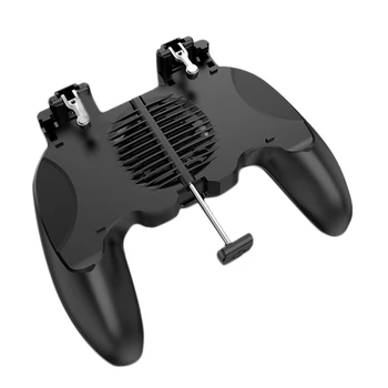 

H13 Gamepad with Charging Treasure Fan Cooling Integrated Auxiliary Handshake Gamepad Suitable for PUPG Games Plug-In Models