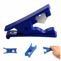 LERDGE 3D Printer Parts PTFE Teflonto Tube Cutter Mini Portable Pipe Cutter blade For 3D Printer Parts Tube Nylon PVC PU Cutting