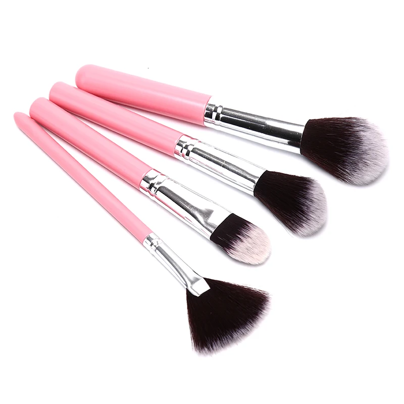 12pcs/Set Makeup Brushes Set Kit With Case Handle Cosmetic Foundation Eyeshadow Blusher Powder Blending Brush tools