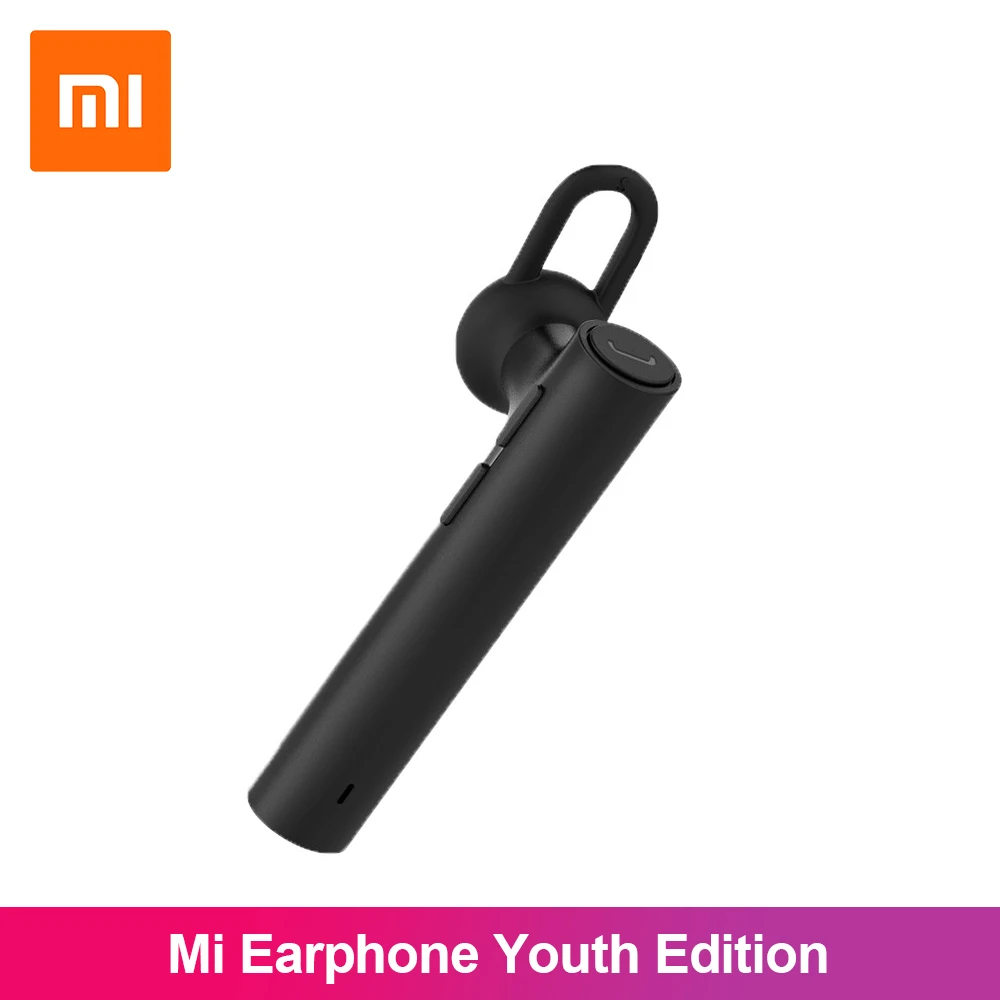 Xiaomi Mi Wireless Youth Edition Bluetooth Earphone Headset Bluetooth 4 1 Volume Control Handsfree With Build in Mic Earpieces