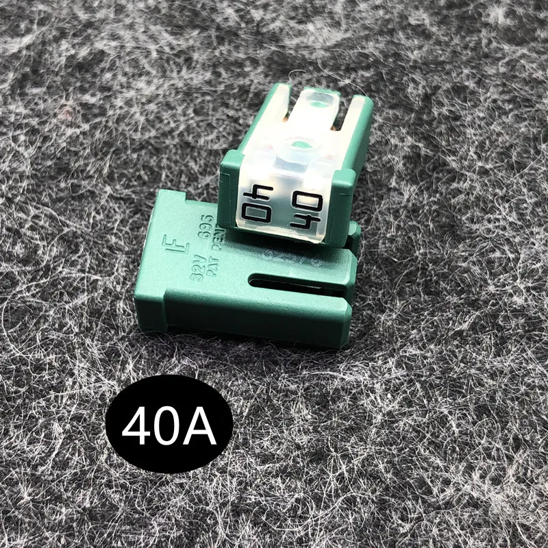 Qoroos Kit di fusibili a cartuccia MCASE mini scanalati, 14 pezzi, 15