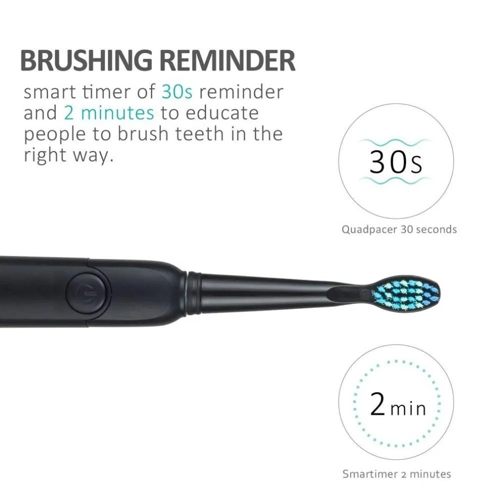 Electric Toothbrush Sonic Wave Rechargeable Top Quality Smart Chip Toothbrush Head Replaceable Whitening Healthy Best Gift ! Electric Toothbrush Sonic Wave Rechargeable Top Quality Smart Chip Toothbrush Head Replaceable Whitening Healthy Best Gift !