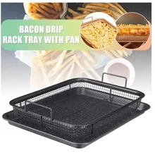 

Copper Baking Tray Oil Frying Baking Pan Non-stick Chips Basket Baking Dish Grill Mesh Kitchen Tools