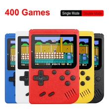 Mini console de jeu vidéo portable rétro 8 bits pour enfant, 3,0 pouces, LCD couleur, joueur de jeu avec 400 jeux intégrés