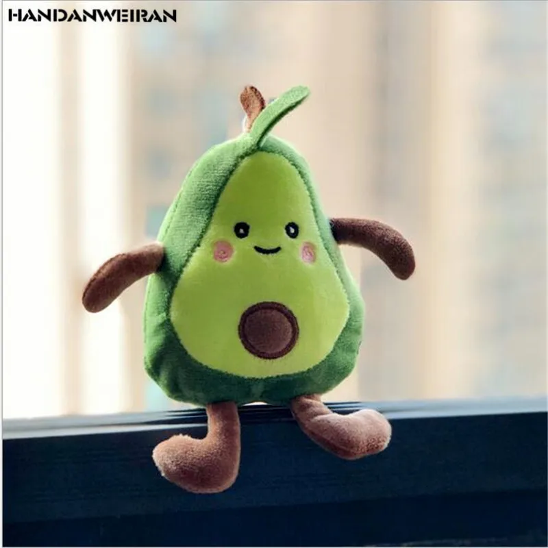 Aguacate De Peluche Kawaii Con Puerquito Almohada Suave 40 Cm Importadora La Merced Aguacate De