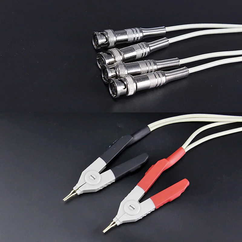 LCR Digital Bridge Meter Four-terminal Kelvin clip SMD patch tweezers Universal