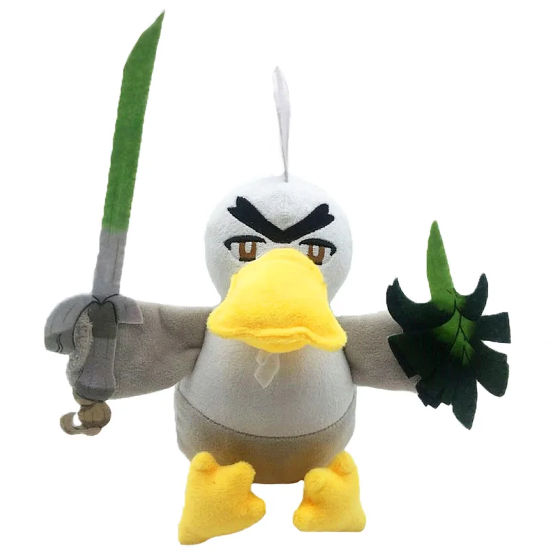 Farfetch 28CM Большие ушки, длинные ноги, милый живой кролик, скорбанни, плюшевая кукла, аниме, игрушка для животных, детский подарок на день рождения, Рождество, 23-38 см - Цвет: Farfetch 28CM