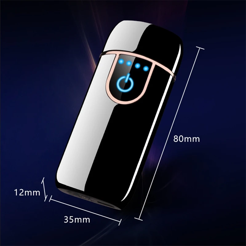 Новая перезаряжаемая прядильная плазменная дуговая зажигалка, USB электрическая турбо-зажигалка, ветрозащитная электронная импульсная зажигалка для мужчин, подарки