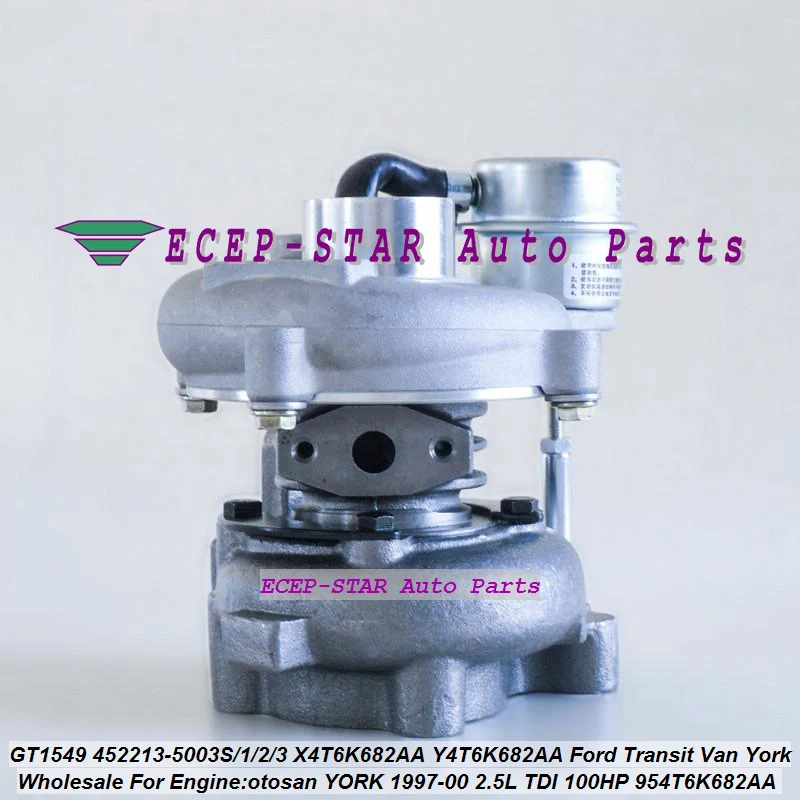 TURBO GT1549 452213 452213-0003 452213-0002 954T6K682AA Turbocharger For For-d Transit Van York Otosan 1996-2000 2.5L TDI 100HP.jpg (2)