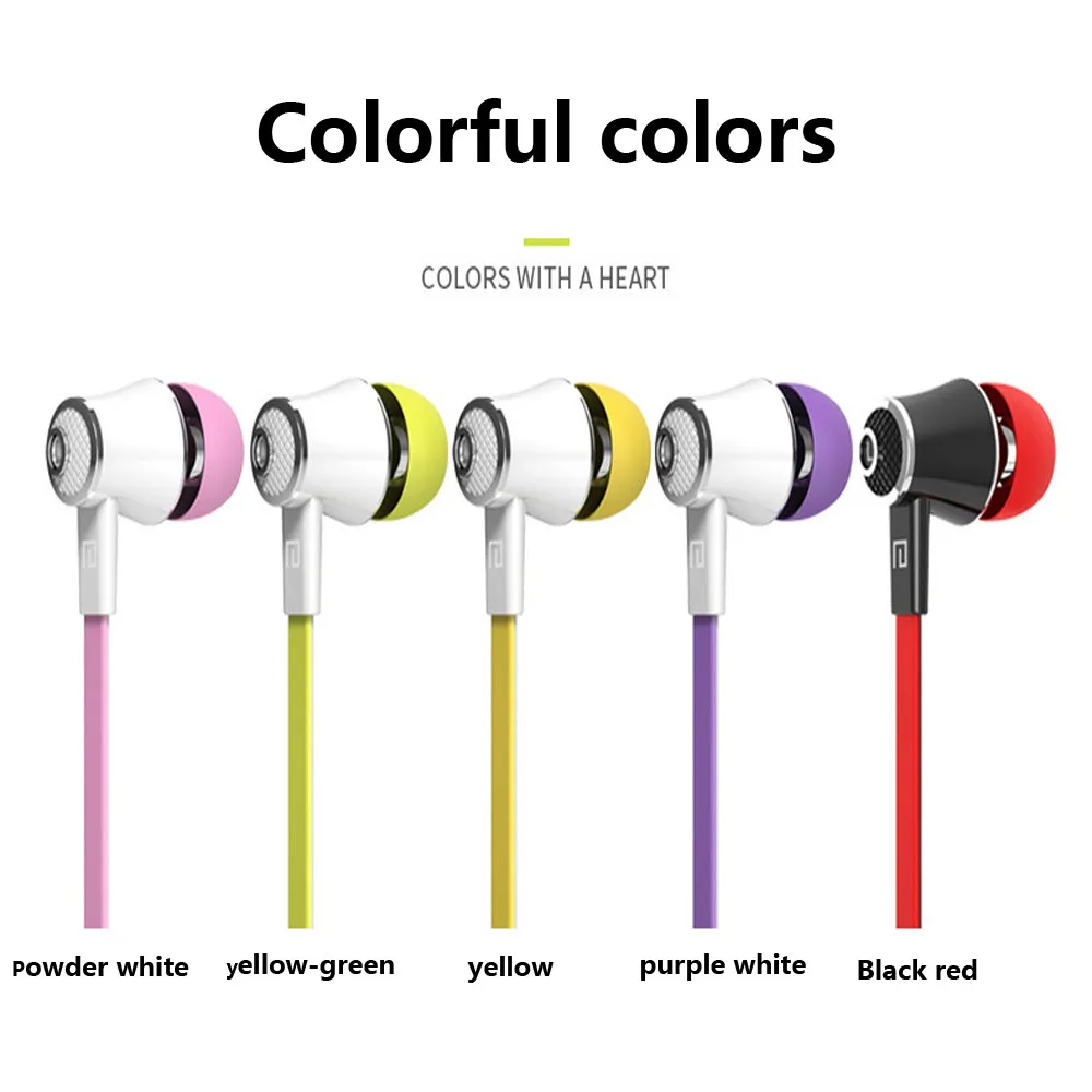 

In-ear Headphones 3.5mm Headphones Super Stereo Earbuds for Meizu MP3 MP4 IPhone Millet Huawei Sony Samsung
