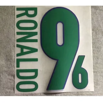 

1998 #9 Ronaldo Nameset Customize Custom Any Name Number Printing Soccer Patch Badge