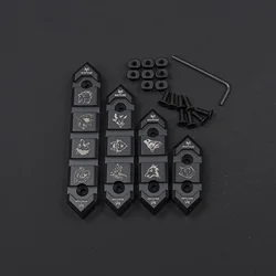 MGPCQB  2/3/4/5 Slots Picatinny Accessory ACR Rail Sections Aluminium Alloy M-lok KeyMod For Tactical Hunting Accessoriesd