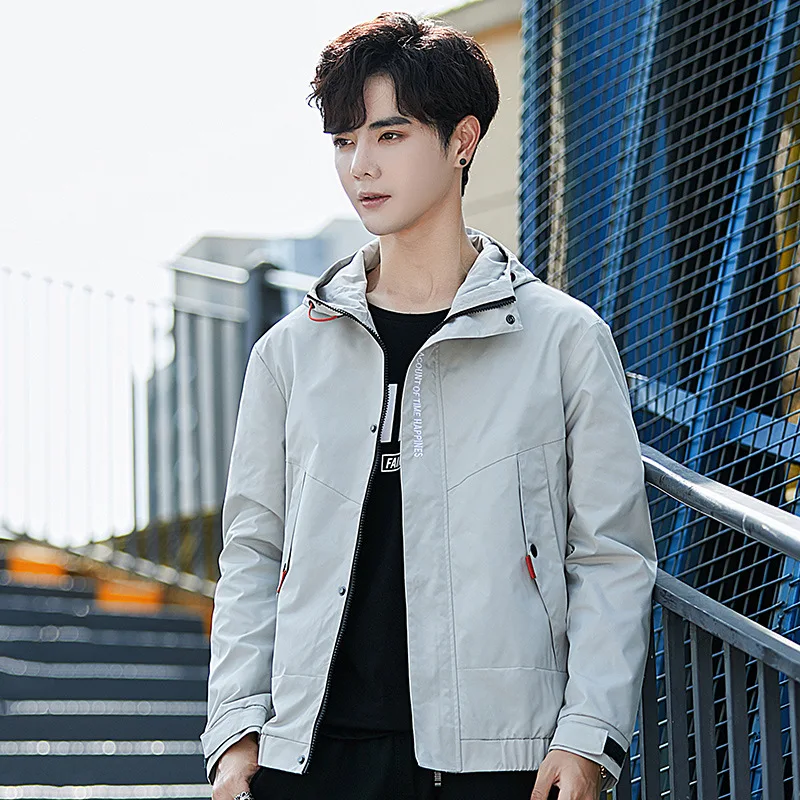 

Men 2019 Autumn New Style Korean-style Coat Network Red Jacket Spring And Autumn BOY'S Trend Handsome Baseball Clothes Autumn Cl