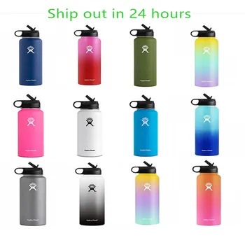 

18oz/32oz/40oz hydro flask Vacuum Flask Insulated Thermos Stainless Steel Water Bottle Sport Travel Bottles outdoor thermos