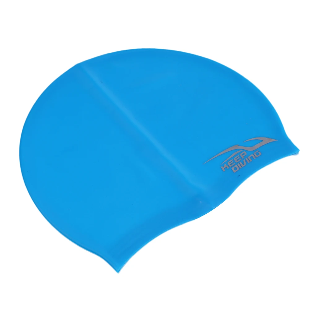 Adult Silicone Swim Cap Flexible 