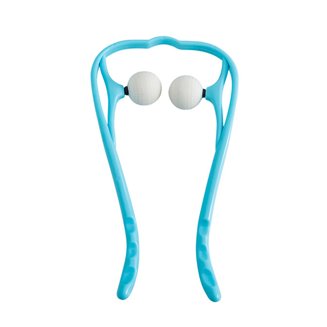 Roller Neck Massager Therapy Neck and Shoulder Dual Trigger Point Roller Self-Massage Tool Deep Massage Dropshipping