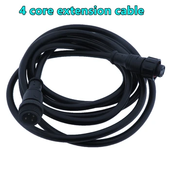 

2 core 3 core 4 core DMX512 System Connector 2 AW17 to power supply 2 AW22 to data transfer IP68 waterproof lamp extension cable