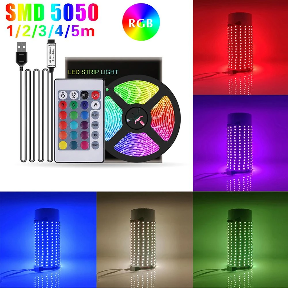 fondo de tv 5 v usb led tira luz