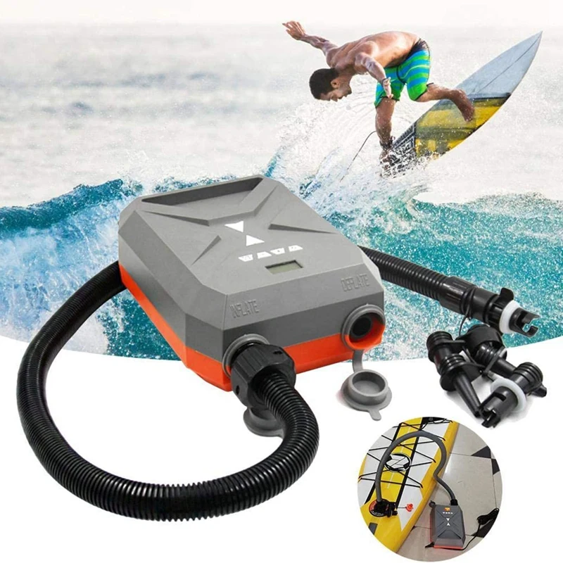 20PSI Paddle Board Air Pump SUP Inflatable Pump Dual Stage Air Inflator