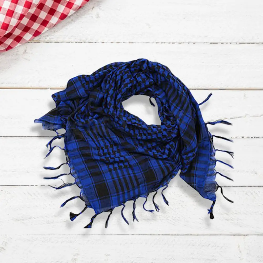 Frauen Schal Winter Unisex Leichte Plaid Muster Baumwolle Keffiyeh Pashmina Schals Baumwolle Quaste Schal Weibliche hijab