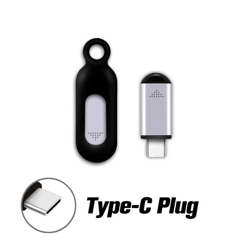 ANMONE Micro USB type-C интерфейс смарт-приложение управление мобильный телефон пульт дистанционного управления беспроводной инфракрасный прибор адаптер для ТВ - Цвет: Silver Type C Plug
