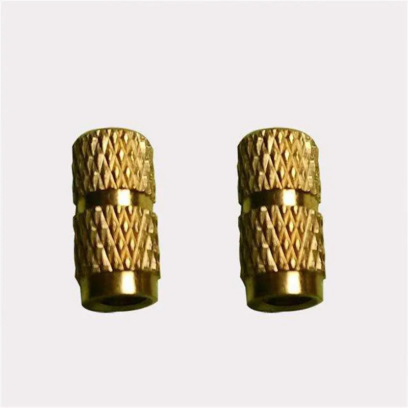 IBLC 256/440/632 Brass Insert Nut Blind Molded-in Threaded Knukles Nuts Insertos Knurling Copper Rivet Rivnut Ecrou Inserti PCB