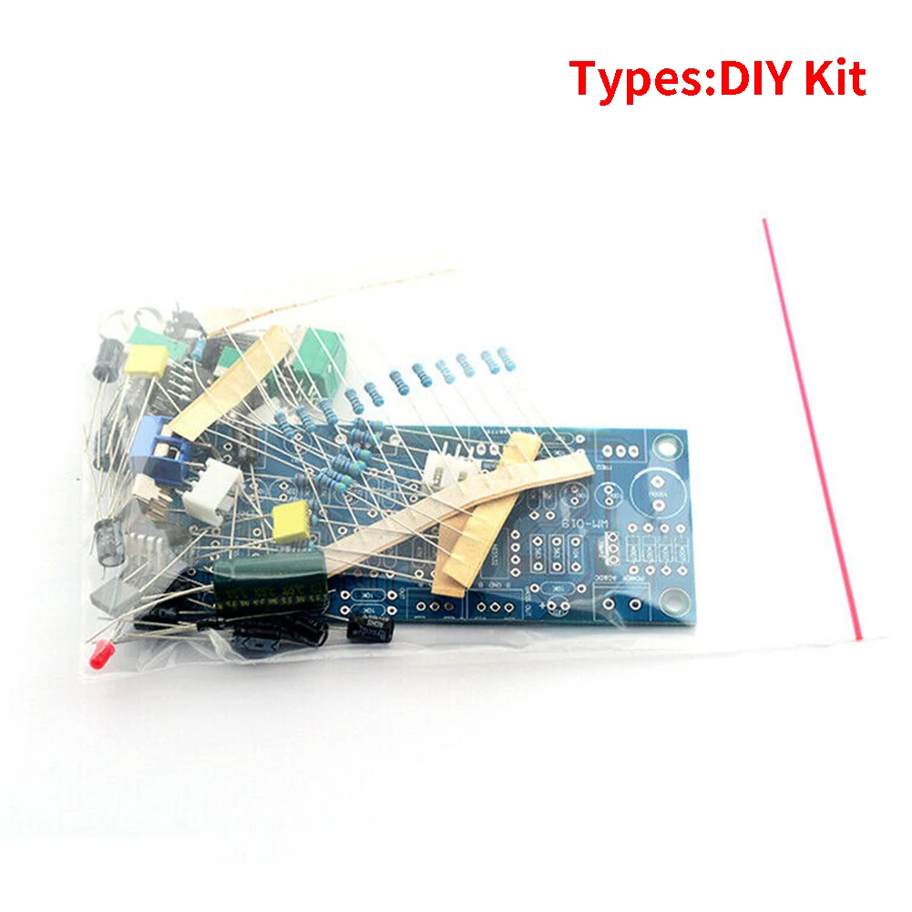 DIY Kit 2,1 части канала профессиональный усилитель громкости прочный сабвуфер управления NE5532 78M12 аудио тон доска фильтр преамп низкая передача - Цвет: DIY Kit