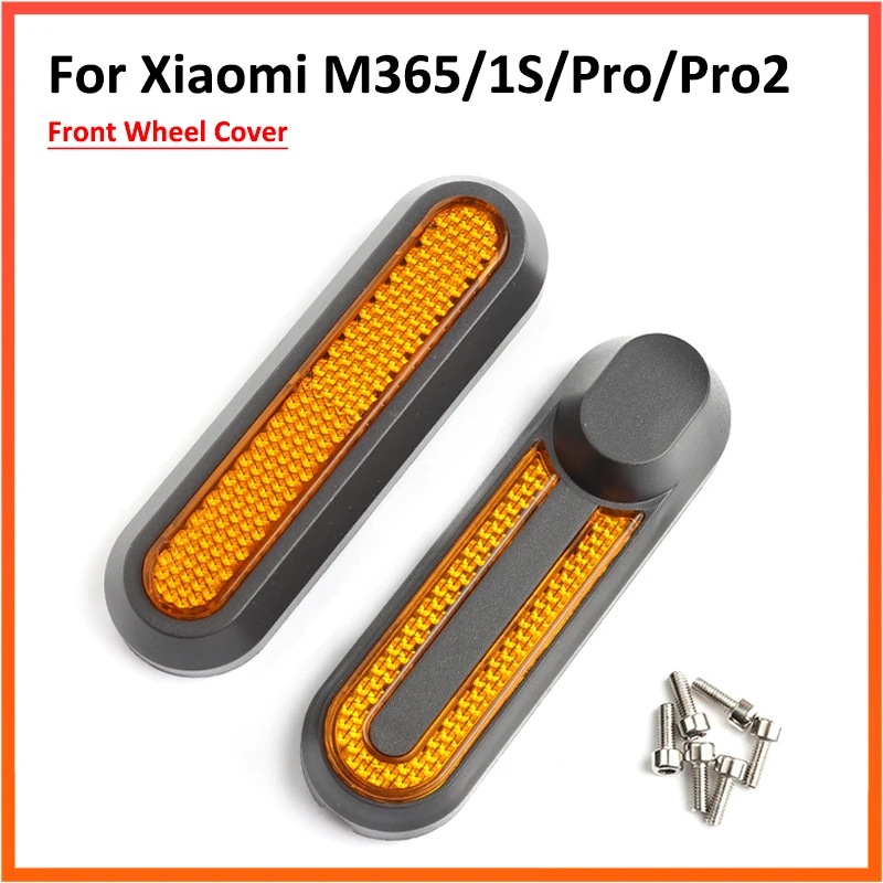 

Передняя крышка колеса для Xiaomi Electric Scooter Pro 2/1s/ Pro модель Светоотражающая Защитная крышка крышки пластиковые модифицированные детали