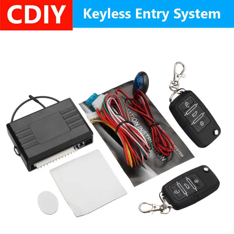 

Remote Control Central Door Locking Conversion Lock Kit Keyless Entry System For VW Golf mk4 mk5