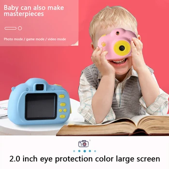 

Outdoor Digital Camera HD Kids Durable Practical Multi-functional Classic 1200W Pixel Mini Camera Educational Video Toys