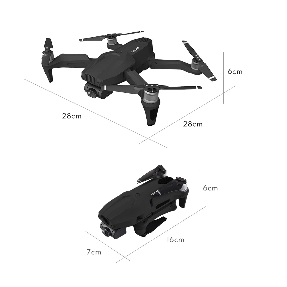 F007 PRO RC Дрон с 4K камерой бесщеточный 5G Wi Fi FPV GPS оптическое позиционирование потока