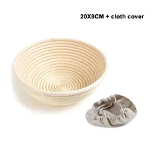 Круглый хлеб, тесто, защищающее от роста ротанга, корзина и лайнер, багет, хлеб, массово защищенный, дегустационные корзины, Banneton Brotform для дома