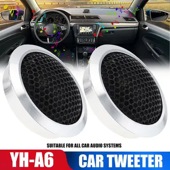 

Vehemo 2PCS Tweeter Speaker Car Auto for High-Pitched Audio Loudspeaker NEW Silk Film Refit for Mini