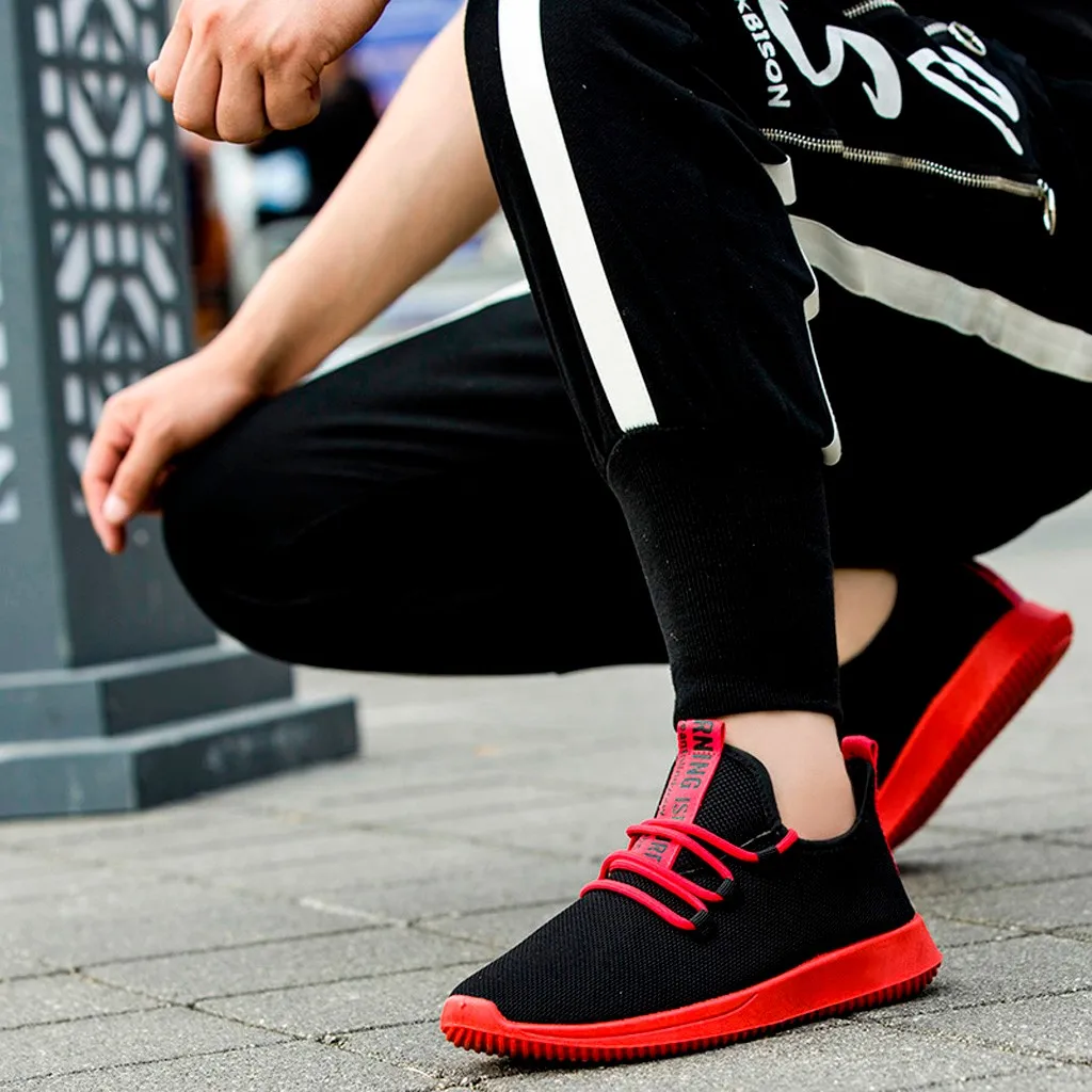 KANCOLLE/мужские летние модные кроссовки; сетчатая уличная спортивная обувь с низким берцем; дышащие удобные кроссовки Сникеры для бега; 10#4