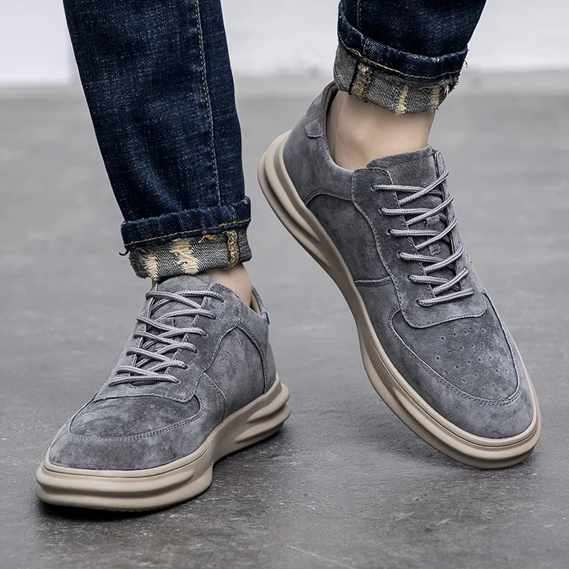 

Autumn And Winter New Style 2019 British-Style Casual Shoes Trend Low Top Men Retro MEN'S SHOES 251