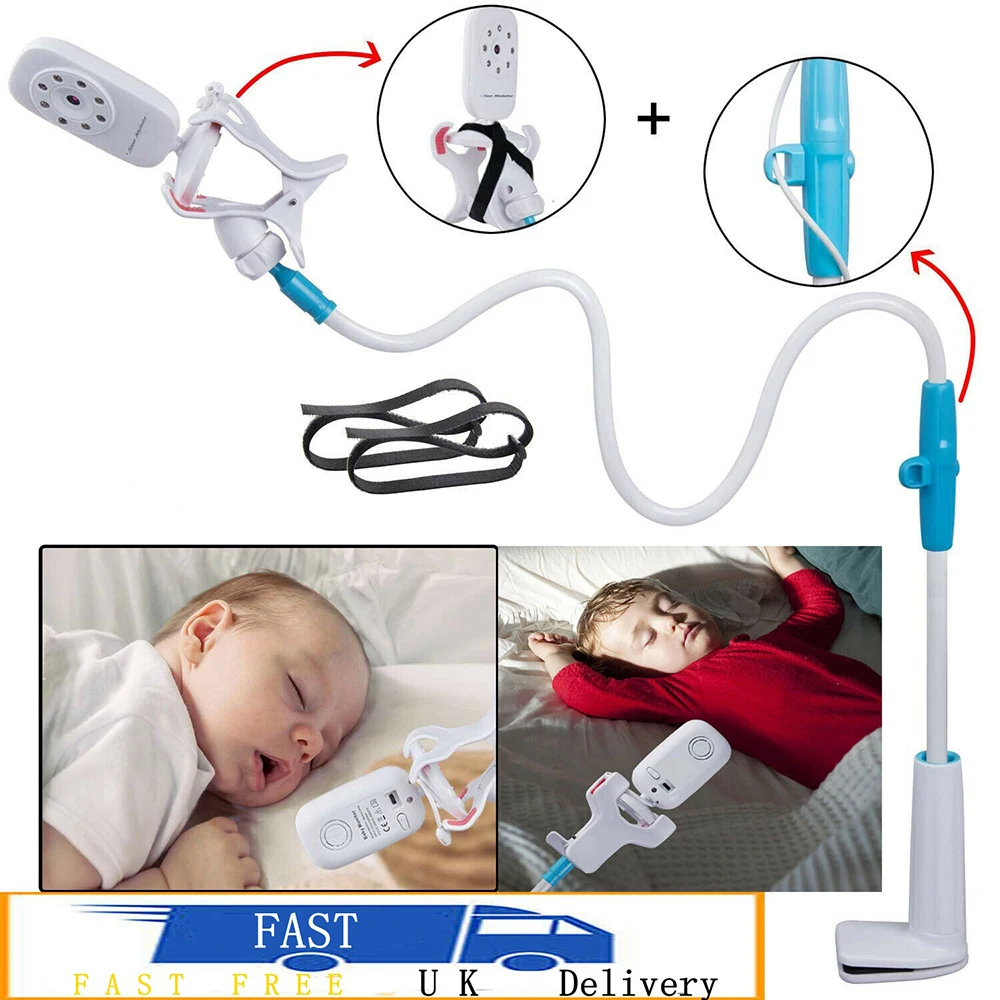 

Universal Phone Holder Stand Bed Lazy Bracket Cradle Long Arm Multifunction Adjustable Baby Monitor Mount Camera For Shelf X5