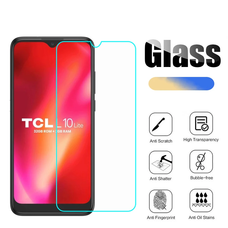 Vetro Temperato Per Tcl L10 Pro Proteggi Schermo Vetro Protettivo 9H Antideflagrante Su Cristal Tcl L10 Lite Pelicula De Vidrio