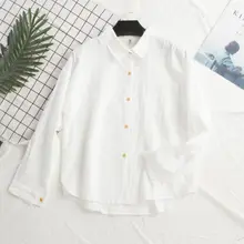 Loose Blouse Single-breasted Lapel Slim Top Casual Long Sleeve Women Tops Solid Color Clothing Blouses Loose Blouse Single-breasted Lapel Slim Top Casual Long Sleeve Women Tops Solid Color Clothing Blouses